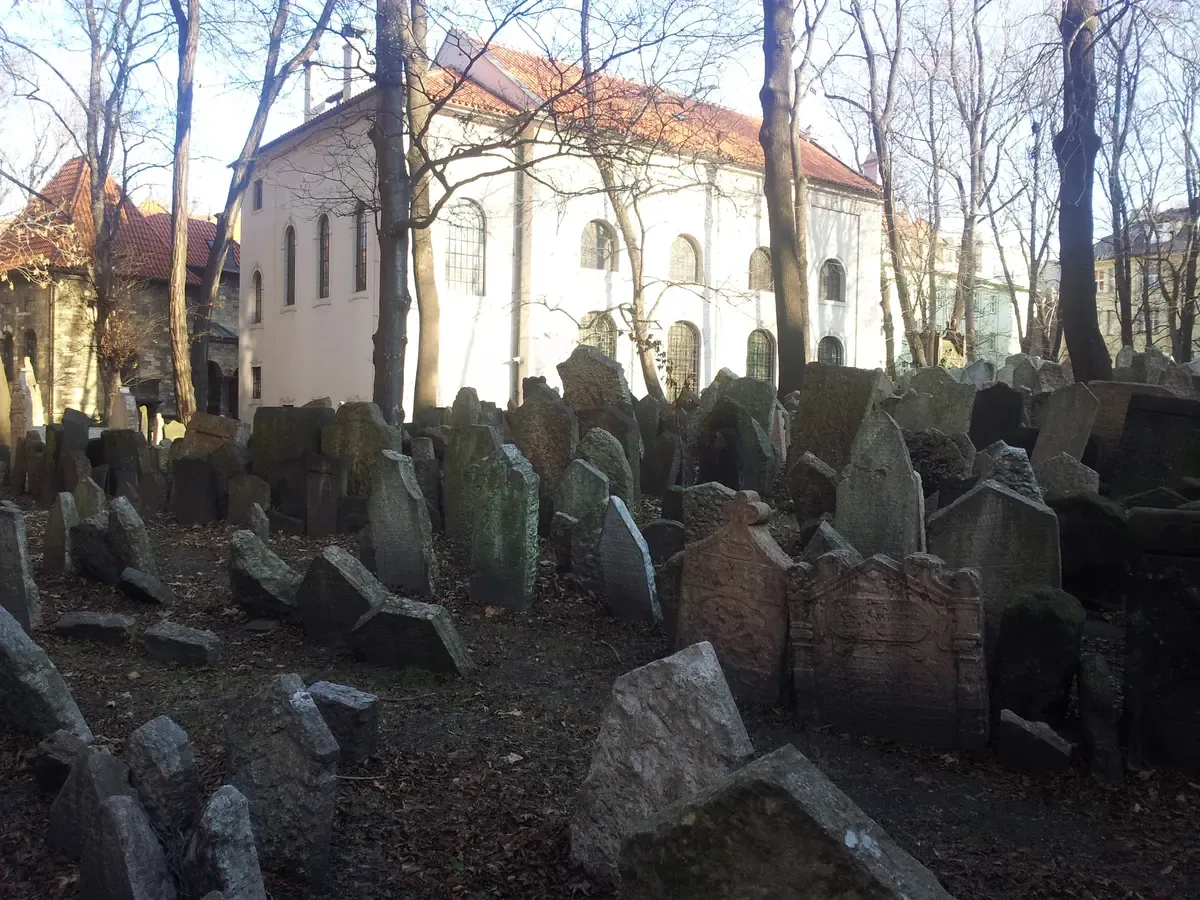 Klausen Synagogue beside the Old Jewish Cemetery on a Prague Jewish Quarter tour