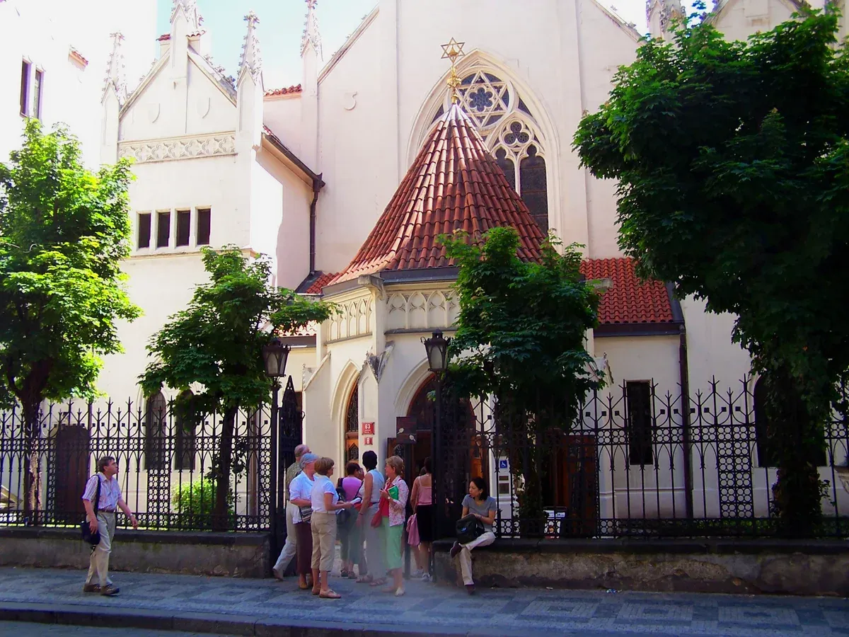 Maisel Synagogue on Maiselova street, included in a Prague Jewish Quarter tour with tickets
